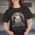 Raccoon Trash Panda Crop Top for Women - Fun & Stylish Top