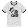 Panda Raccoon Unisex T-Shirt - Cute Cotton Tee for Animal Lovers