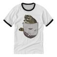 Raccoon Lover Ringer T-Shirt | Unisex Cotton Animal Design