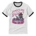 Raccoon Lover Unisex Cotton T-Shirt | Fun Graphic Ringer Tee