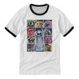 Raccoon Meme Unisex Ringer T-Shirt - Embrace Your Inner Trash Panda
