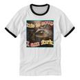 Raccoon Meme Unisex Ringer T-Shirt - Quirky Ironic Style