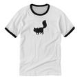 Raccoon Mom Unisex Ringer Tee - Animal Lover Gift