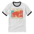 Raccoon Ringer T-Shirt - Introvert Unisex Cotton for Men & Women