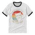 Raccoon Vintage Cotton Ringer T-Shirt - Unisex Fun Retro Vibe