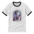 Rats Howling At The Moon Unisex Ringer T-Shirt | Fun Graphic Tee