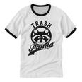 Trash Panda Raccoon Meme Unisex Cotton T-Shirt - Cute & Fun