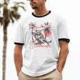 Feral Raccoon Summer | Unisex Cotton Ringer Tee
