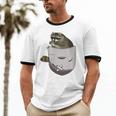 Raccoon Lover Ringer T-Shirt | Unisex Cotton Animal Design