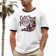 Raccoon Lovers Vintage Raccoon Coffee Unisex Cotton T-Shirt