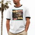 Raccoon Meme Unisex Ringer T-Shirt - Quirky Ironic Style