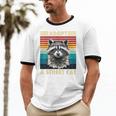 Raccoon Retro Unisex Ringer T-Shirt - Vintage Style for All