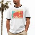 Raccoon Ringer T-Shirt - Introvert Unisex Cotton for Men & Women