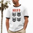 Raccoon Rock Music Unisex Ringer Tee - Fun Concert Cotton Shirt