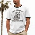 Raccoon Sarcastic Unisex Cotton T-Shirt | Overthink Graphic Tee