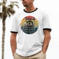 Raccoon-Themed Ringer Tee | Unisex Cotton T-Shirt for Animal Lovers