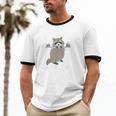 Raccoon Trash Panda Gym Tee - Unisex Cotton Workout Shirt