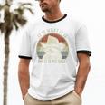 Raccoon Trash Panda Ringer T-Shirt - Fun Unisex Cotton Tee