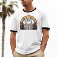 Raccoon 'Trash Panda' Unisex Ringer T-Shirt | Fun Graphic Tee