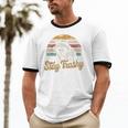 Stay Trashy Meme Ringer T-Shirt | Unisex Cotton - Fun & Unique