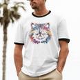 Watercolor Raccoon Unisex Cotton T-Shirt - Modern & Versatile Style