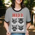 Raccoon Rock Music Unisex Ringer Tee - Fun Concert Cotton Shirt
