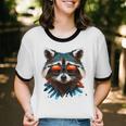 Cool Raccoon Unisex Cotton T-Shirt | Fun Outdoor Style