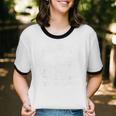 Cowboy Raccoon T-Shirt - Quirky Unisex Cotton Ringer Tee
