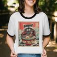 Raccoon Eating Ramen Anime T-Shirt - Unisex Cotton Tee for Fun