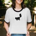 Raccoon Mom Unisex Ringer Tee - Animal Lover Gift