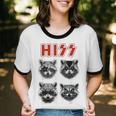 Raccoon Rock Music Unisex Ringer Tee - Fun Concert Cotton Shirt