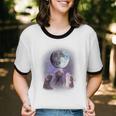 Rats Howling At The Moon Unisex Ringer T-Shirt | Fun Graphic Tee