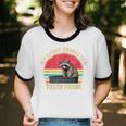 Trash Panda Spirit Animal Unisex Ringer T-Shirt | Raccoon Lovers
