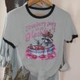 Raccoon Lover Unisex Cotton T-Shirt | Fun Graphic Ringer Tee