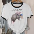 Fairy Godpossum & Trash Panda Raccoon Unisex T-Shirt - Whimsical Style