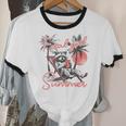 Feral Raccoon Summer | Unisex Cotton Ringer Tee