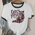 Raccoon Lovers Vintage Raccoon Coffee Unisex Cotton T-Shirt