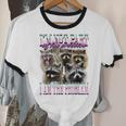 Raccoon Meme Ringer T-Shirt | Unisex Cotton | Fun Bootleg Design