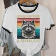 Raccoon Retro Unisex Ringer T-Shirt - Vintage Style for All