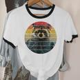 Raccoon-Themed Ringer Tee | Unisex Cotton T-Shirt for Animal Lovers