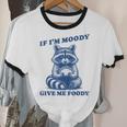 Raccoon Trash Panda Meme | Moody Foody Unisex Ringer Tee
