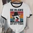Vintage Autistic Raccoon Ringer T-Shirt - Celebrate Uniqueness