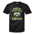 Always Be a Raccoon Tie-Dye T-Shirt | Fun Unisex Tee for Casual Days Black Tie-Dye