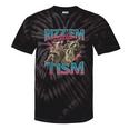 Autism Awareness Raccoon Tie-Dye Unisex T-Shirts | Fun & Unique Black Tie-Dye