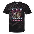 Autism Meme Tie-Dye T-Shirt | Unique Racoon Design Black Tie-Dye