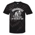 Cowboy Raccoon Tie-Dye T-Shirt - Quirky Unisex Tee for Animal Lovers Black Tie-Dye