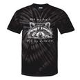 Cute Baby Raccoon Tie-Dye T-Shirt - Unique Style Expression Black Tie-Dye