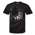 Cute Panda Raccoon Tie-Dye T-Shirt - Fun Unisex Costume Black Tie-Dye
