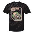 Dream Big Raccoon Tie-Dye T-Shirt - Fun & Whimsical Design Black Tie-Dye