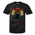 Ferret Moon Tie-Dye T-Shirt | Whimsical Animal Theme Black Tie-Dye